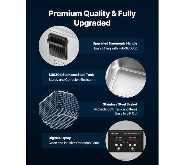 10L ultragarsinis valiklis su krepšeliu4