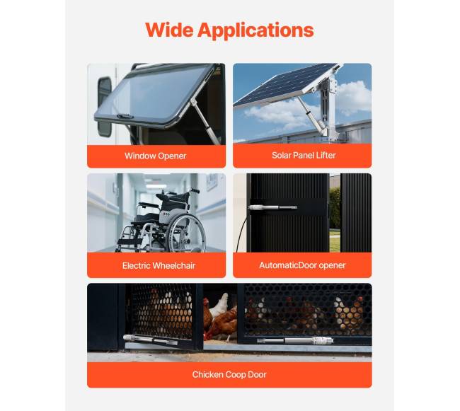 12V linijinis pavaras, 102 mm eiga5