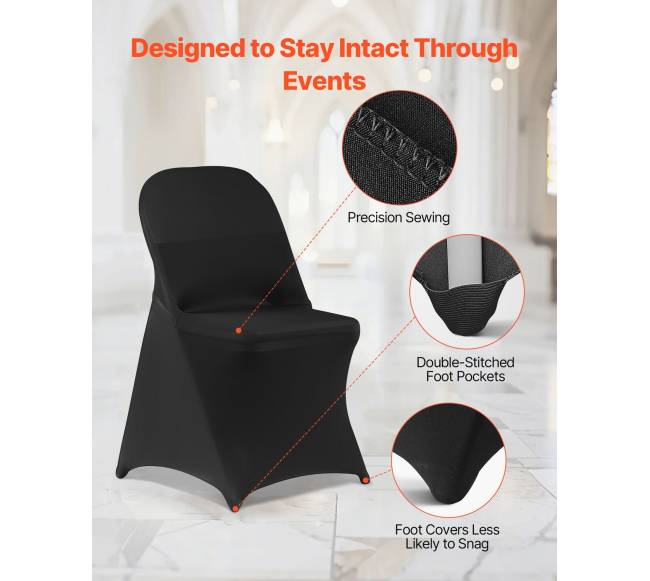 150 vnt juodos kėdės užvalkalai5