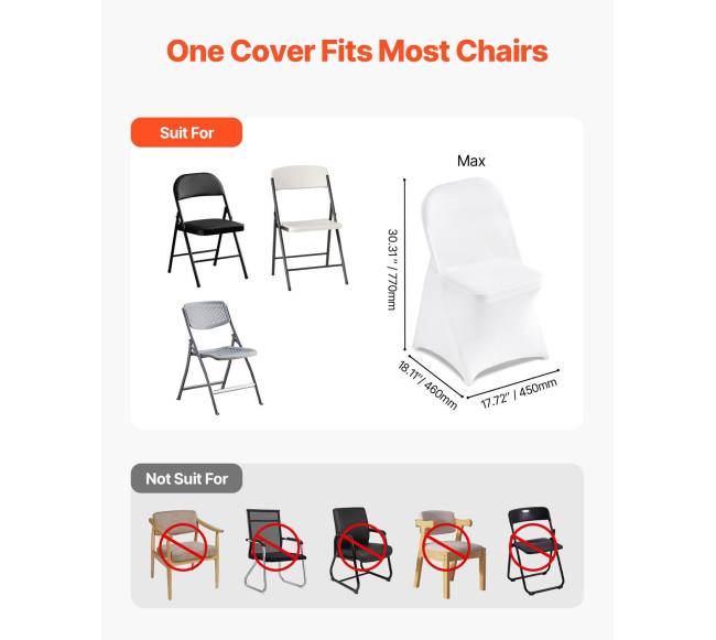 150 vienetų baltos kėdės užvalkalai3