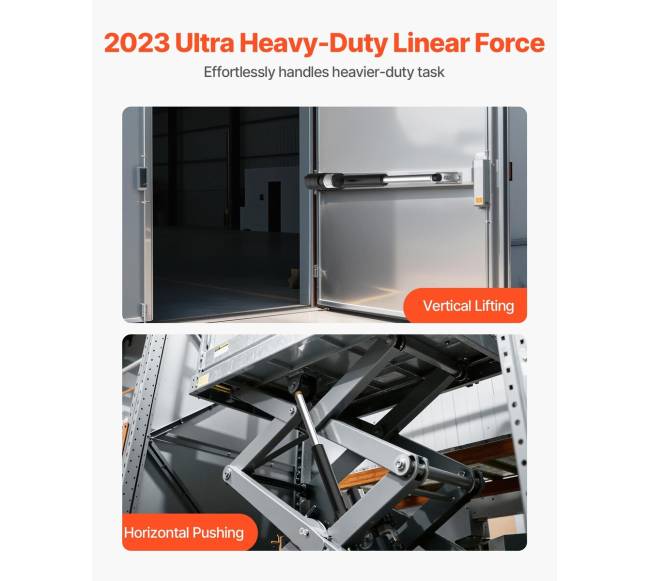 12V linijinis pavaros įtaisas, 150mm eiga, 9000N1