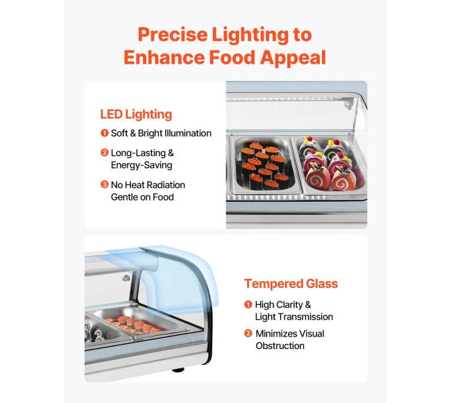 šaldytuvas vitrina sušiui, 52 l, komercinė2