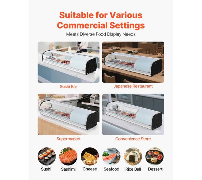 šaldytuvas vitrina sušiui, 52 l, komercinė5