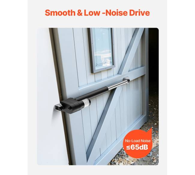 12V linijinis aktuatorius, 200mm eiga4