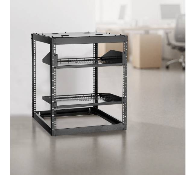 12U atviras tinklo stovas, 585 mm7