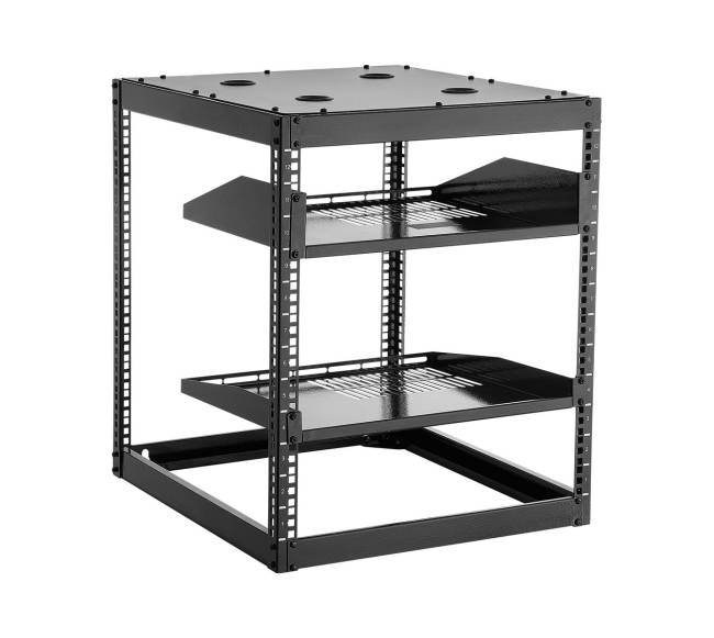12U atviras tinklo stovas, 585 mm10