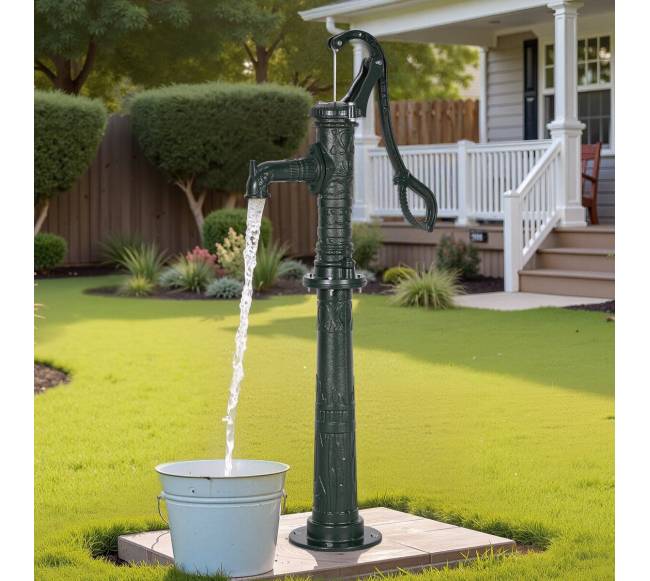 Rankinė vandens pompa šuliniams, 6 m kėlimas7