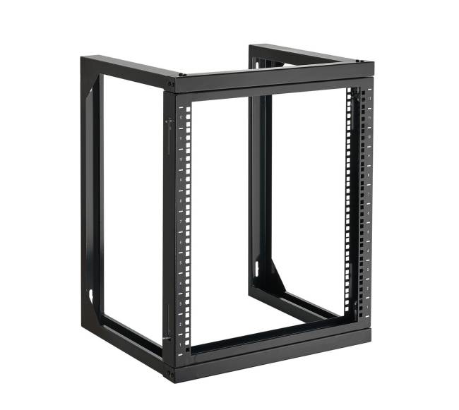 12U sieninis serverių stovas, 68 kg talpumas, atviras rėmas8