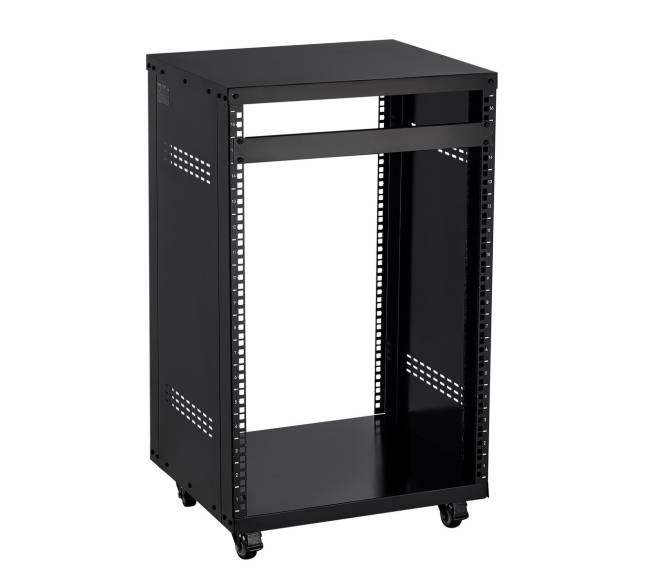 16U serverių stovas su užrakinamais ratukais8