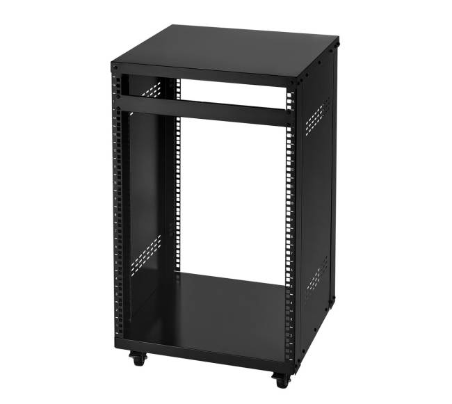 16U serverių stovas su užrakinamais ratukais9