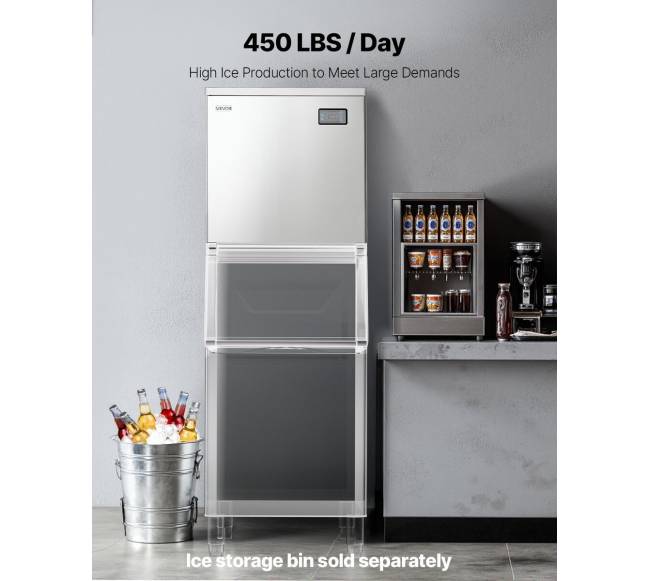 Ledo gaminimo mašina restoranams ir kavinėms2