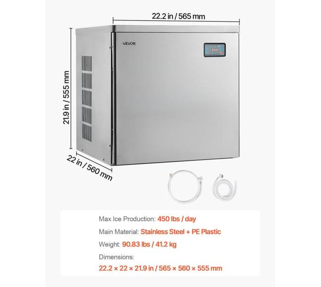 Ledo gaminimo mašina restoranams ir kavinėms6