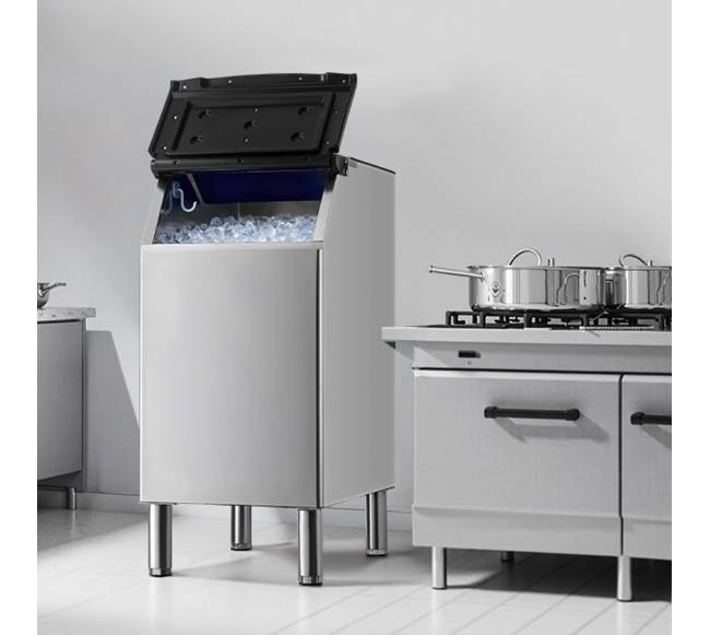 Komercinė ledo gamybos dėžė, 136 kg talpa7