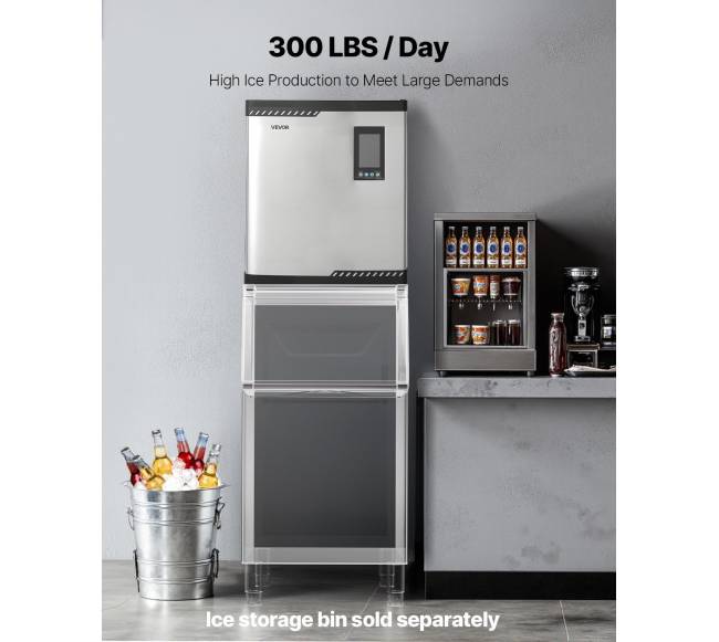 Komerciška ledo mašina restoranams ir barams2