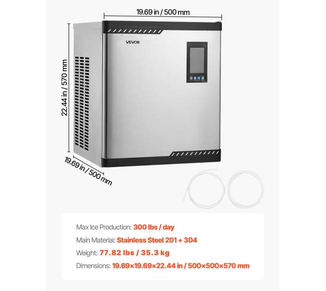 Komerciška ledo mašina restoranams ir barams6