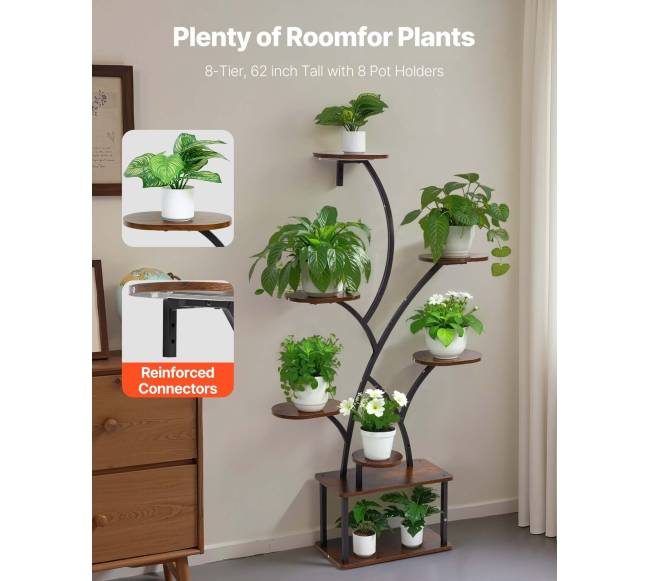 Kambarinė augalų lentyna su apšvietimu1