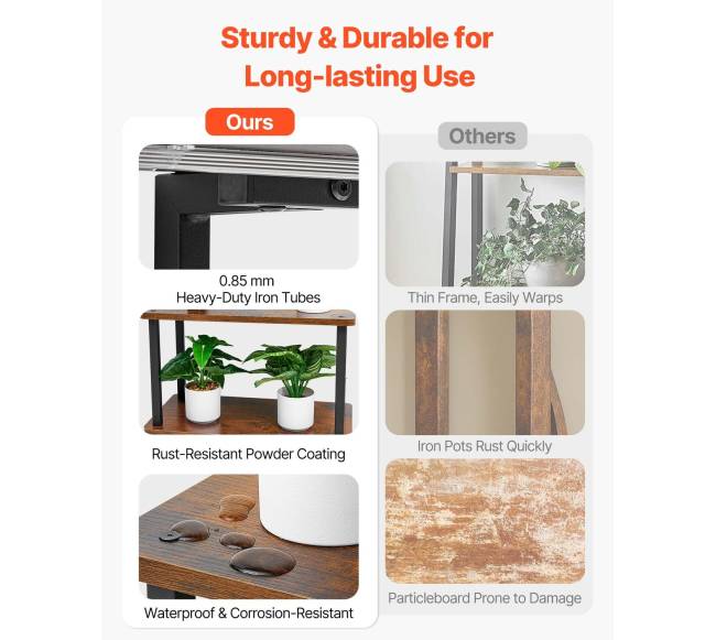 Kambarinė augalų lentyna su apšvietimu3