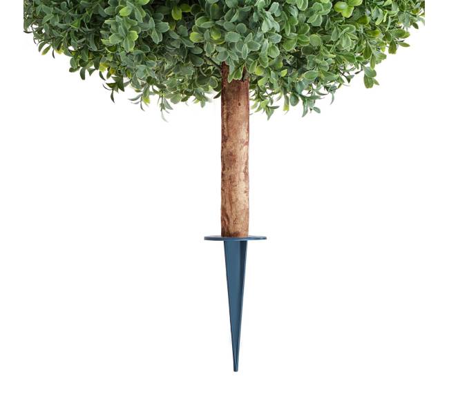 Dirbtiniai buksmedžių medeliai su įtvirtinimu, 2 vnt.9