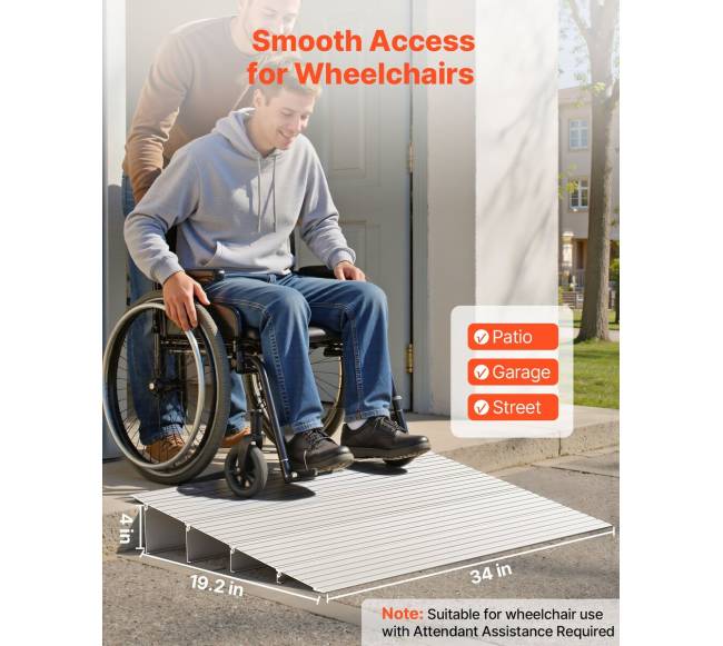 Aliuminio slenkstinis rampos 115 mm1