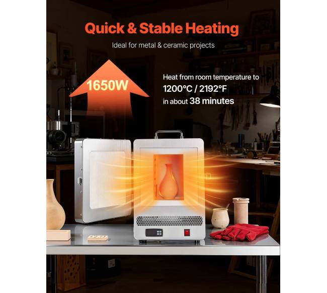 Elektrinė lydymo krosnis su PID valdymu2