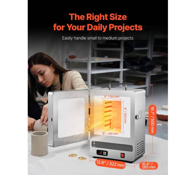 Elektrinė lydymo krosnis su PID valdymu3