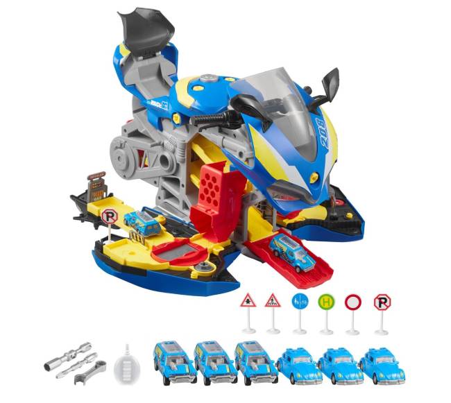 Vaikiška motociklo variklio dirbtuvė, 25 dalys8