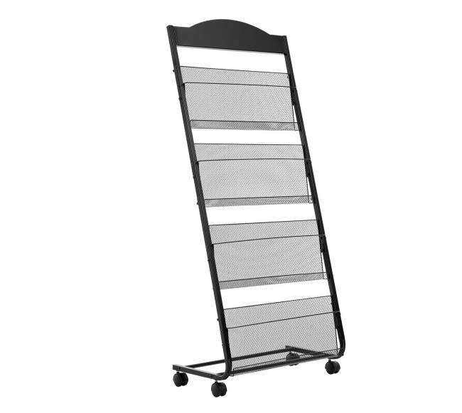 brošiūrų stendas su ratukais0