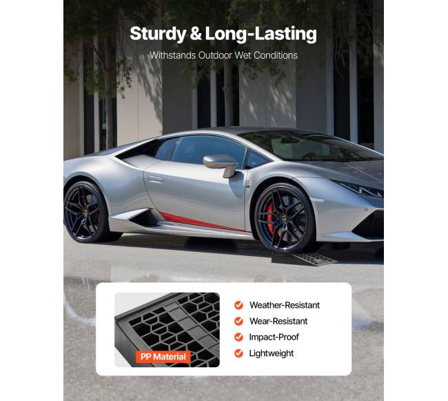 Automobilių rampa 9072 kg, 66 mm pakyla5