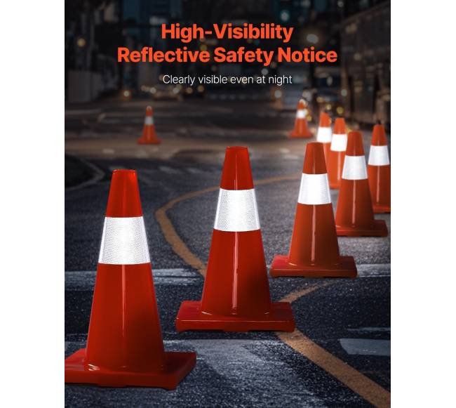 18 cm eismo kūgiai su atšvaitais, 12 vnt.1