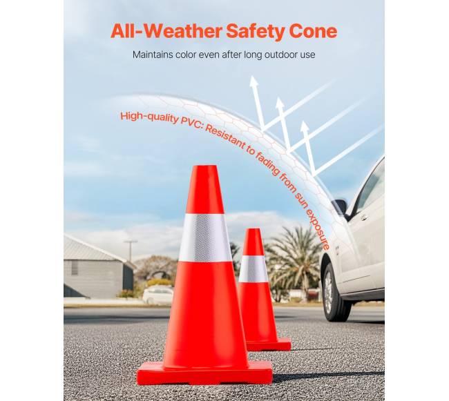 18 cm eismo kūgiai su atšvaitais, 12 vnt.2