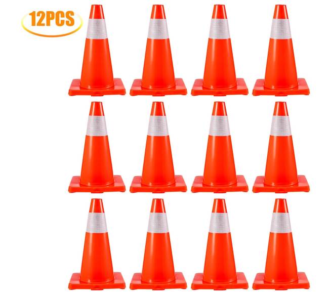 18 cm eismo kūgiai su atšvaitais, 12 vnt.7