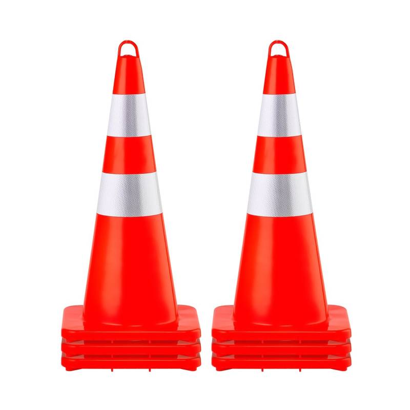 Oranžiniai kelio kūgiai su atšvaitais0