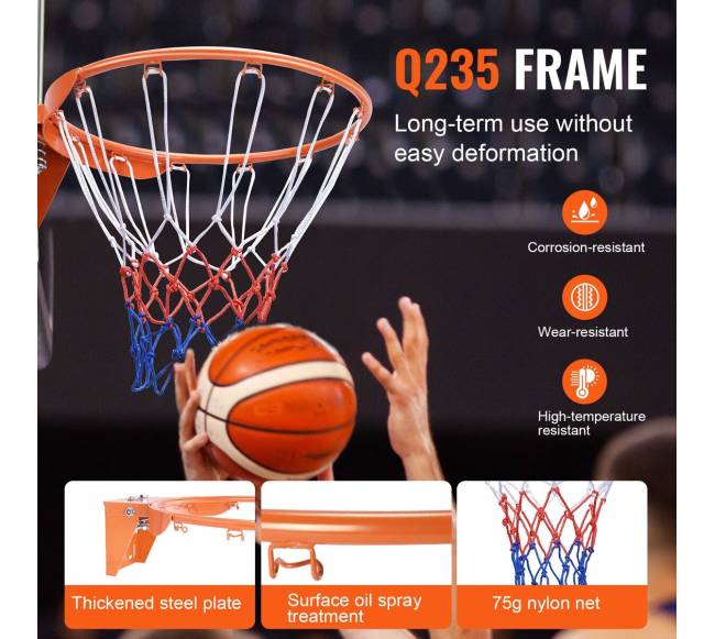 Krepšinio lankas tvirtinamas prie sienos2