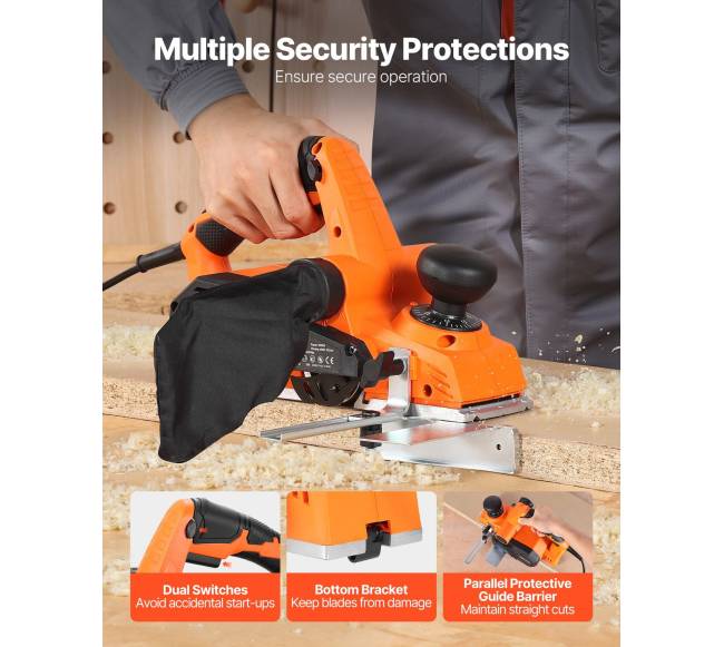 Elektrinis rankinis oblius 82 mm, 900W4