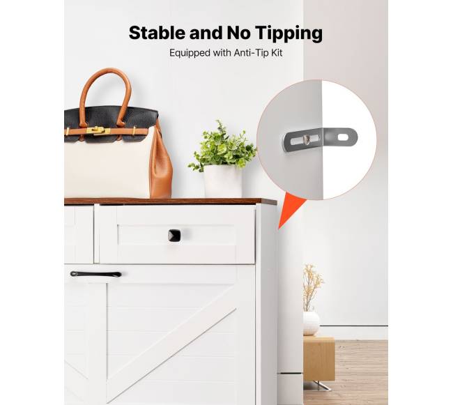 Batų spintelė su 2 atveriamais stalčiais5