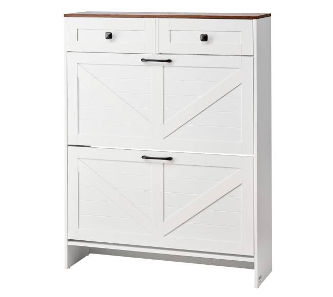 Batų spintelė su 2 atveriamais stalčiais9