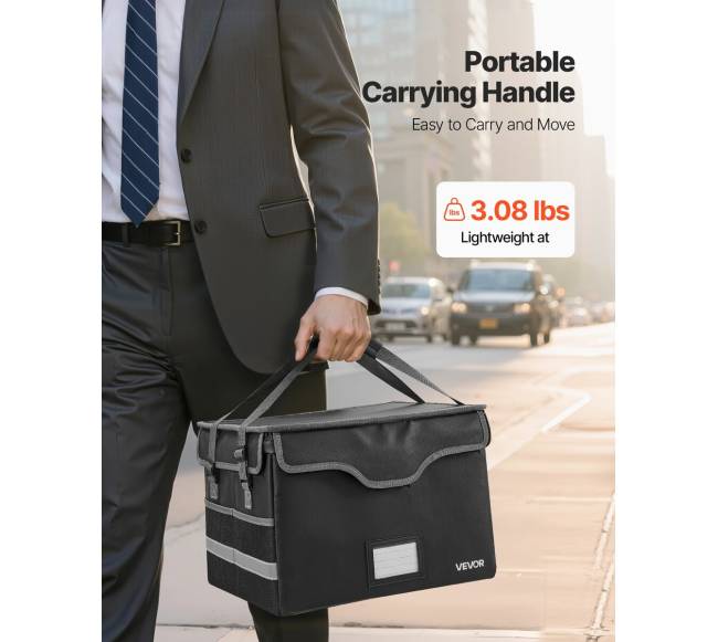 Ugniai atspari dokumentų dėžė su užraktu4