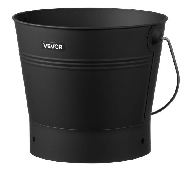 Pelenų kibiras su dangčiu ir komplektu9