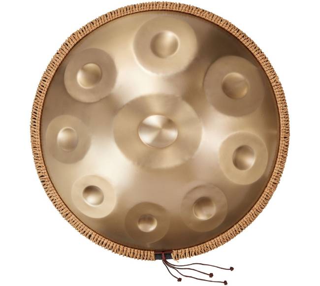 Plieno rankų būgnas, 56 cm, 9 natų0