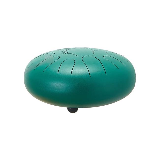 Metalinė liežuvinė būgnelė, žalia0