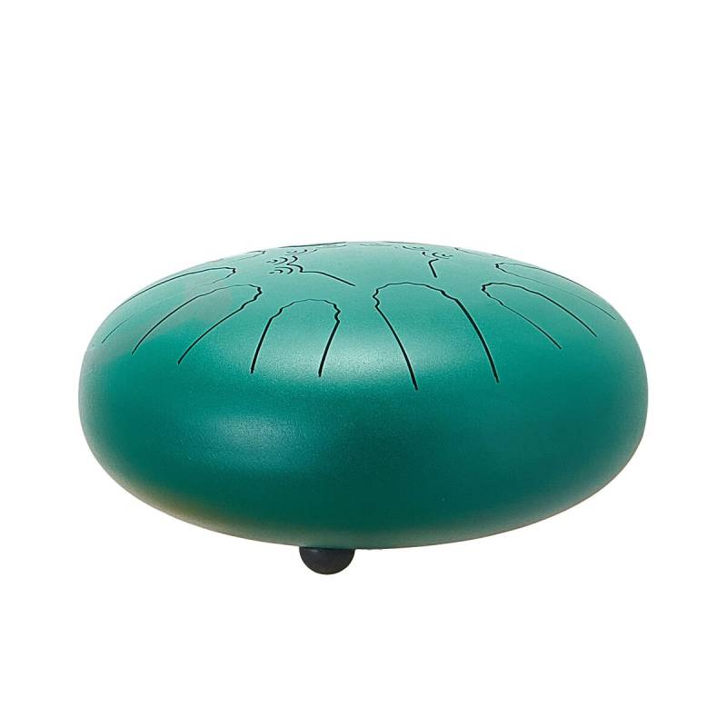 Metalinė liežuvinė būgnelė, žalia0