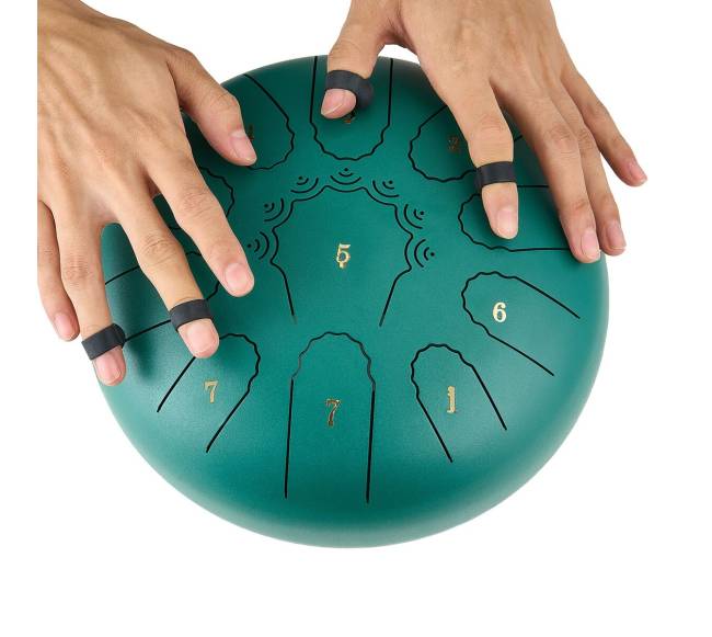 Metalinė liežuvinė būgnelė, žalia8