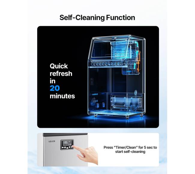 Komerciška ledo gaminimo mašina restoranams3