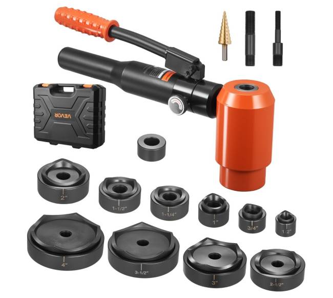 Hidraulinis išmušimo įrankių rinkinys10