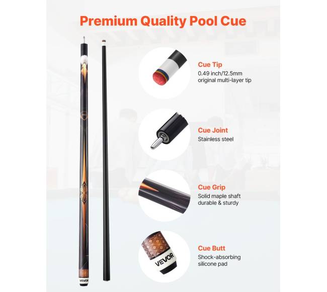 Bilijardo lazda iš Kanados klevo medienos1