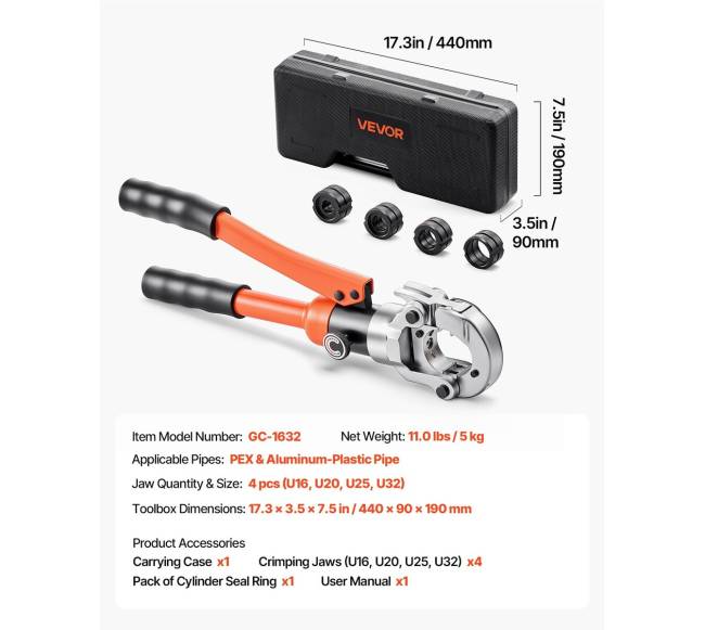 Hidraulinis vamzdžių užpresavimo įrankis6