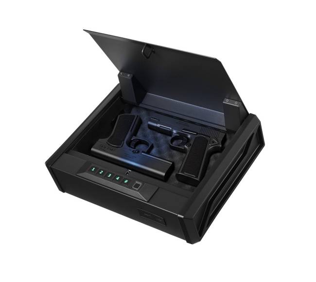 Ginklų seifas su pirštų antspaudų užraktu8