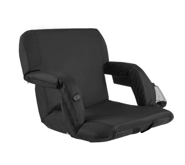 Šildoma stadiono kėdė, 63.5 cm su 4 kišenėmis8