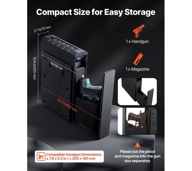 Ginklų seifas su slankiu stalčiumi2