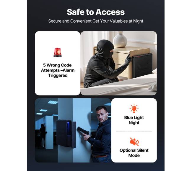 Ginklų seifas su slankiu stalčiumi3